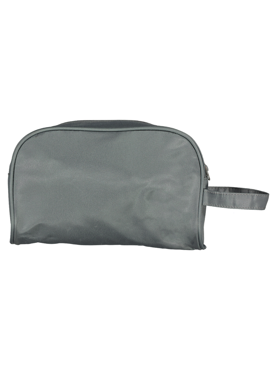 Plain Toiletry Bag Grey