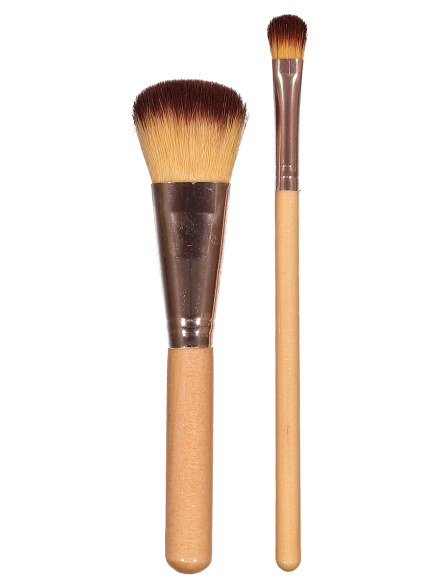 2-Piece Cosmetic Brush