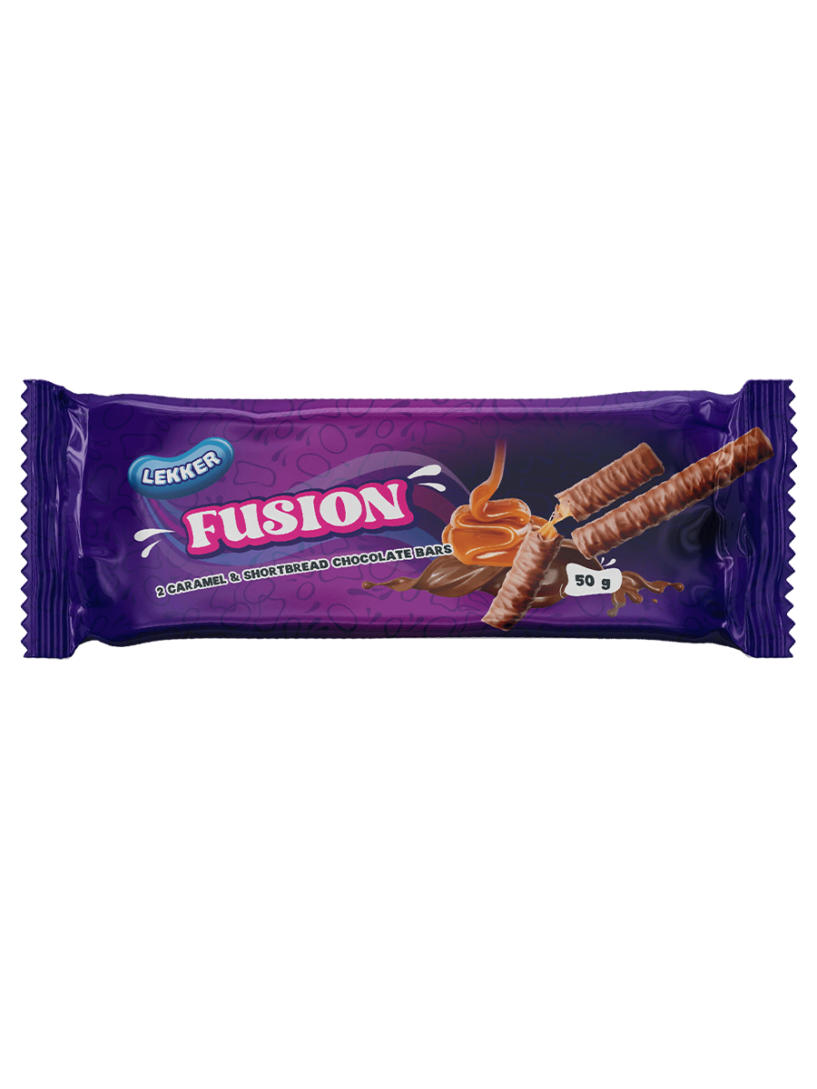 Lekker Caramel And Shortbread Chocolate Bar