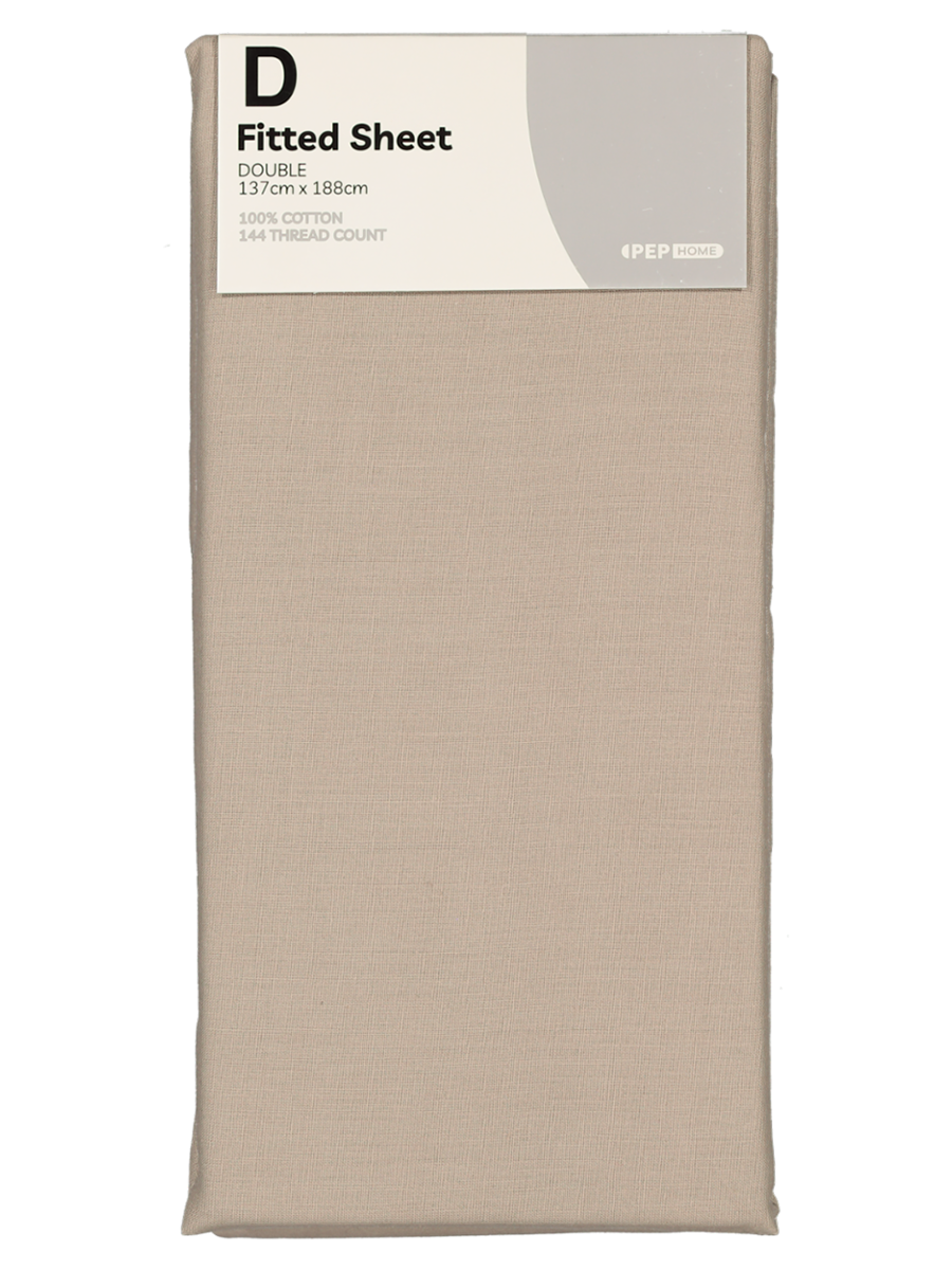 Db Natural Cotton Fitted Sheet