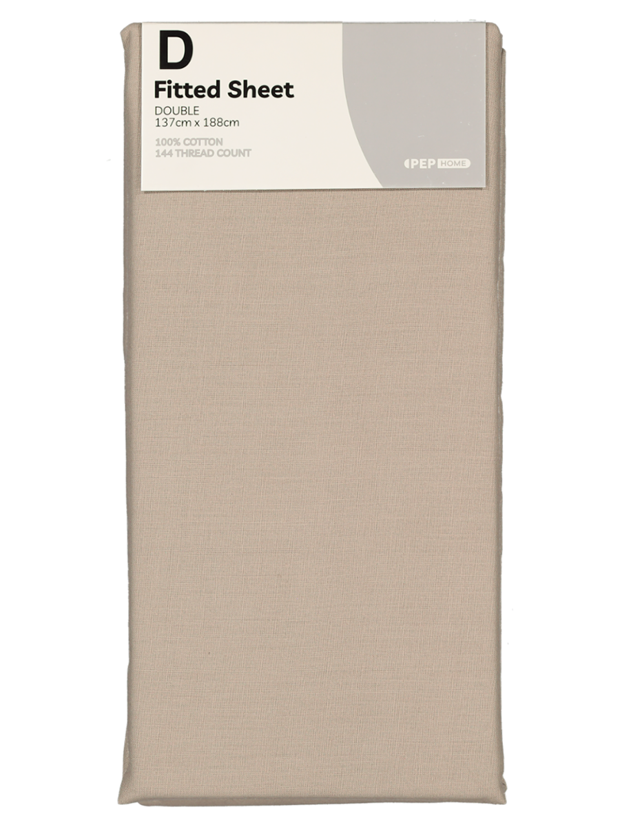 Kb Natural Cotton Fitted Sheet