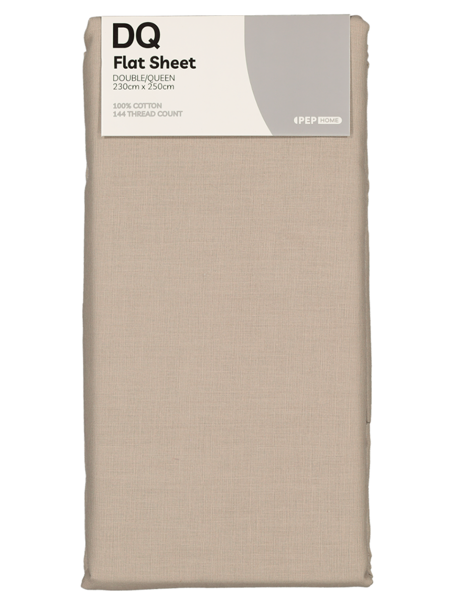 Natural Cotton Flat Sheet