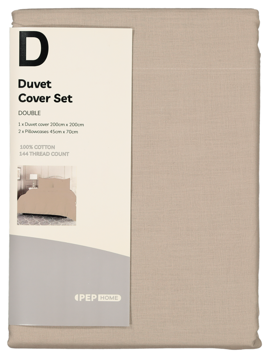 Db Natural Cotton Duvet Cover