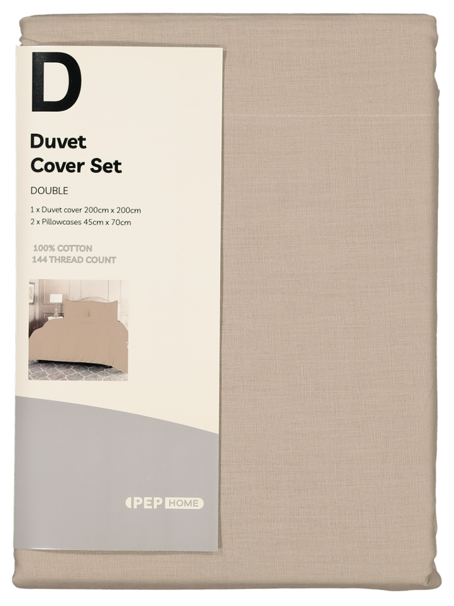 Qb Natural Cotton Duvet Cover