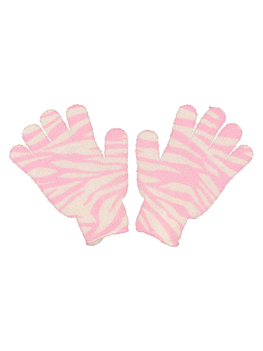 Printed Bath Gloves