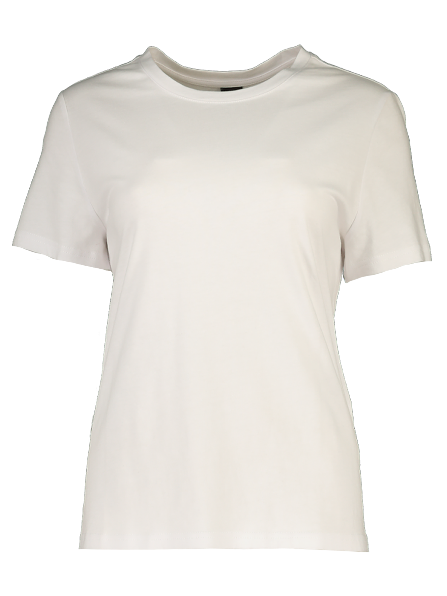Short Sleeve Plain White T-Shirt