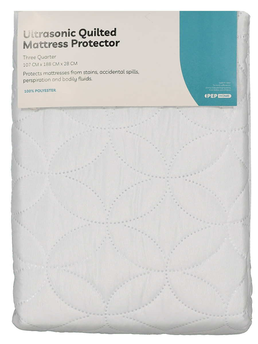 ¾ Quilted Mattress Protector