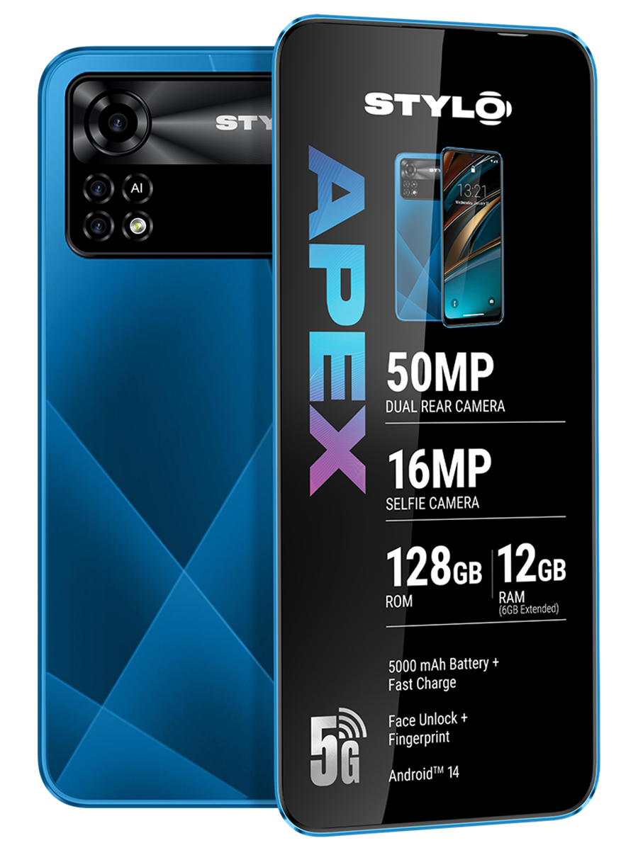 Stylo Apex 5G 128GB Ocean Blue