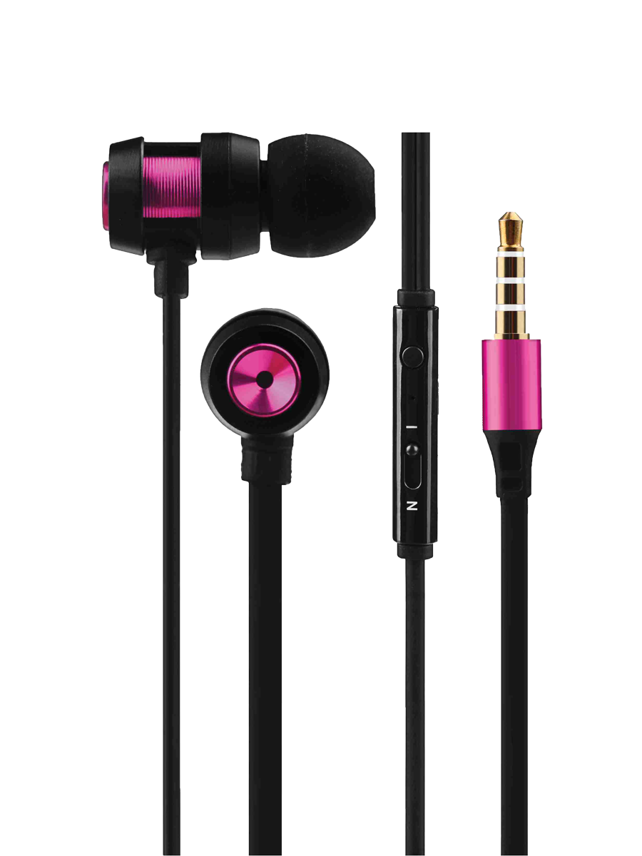 Volkano Alloy Earphones Purple