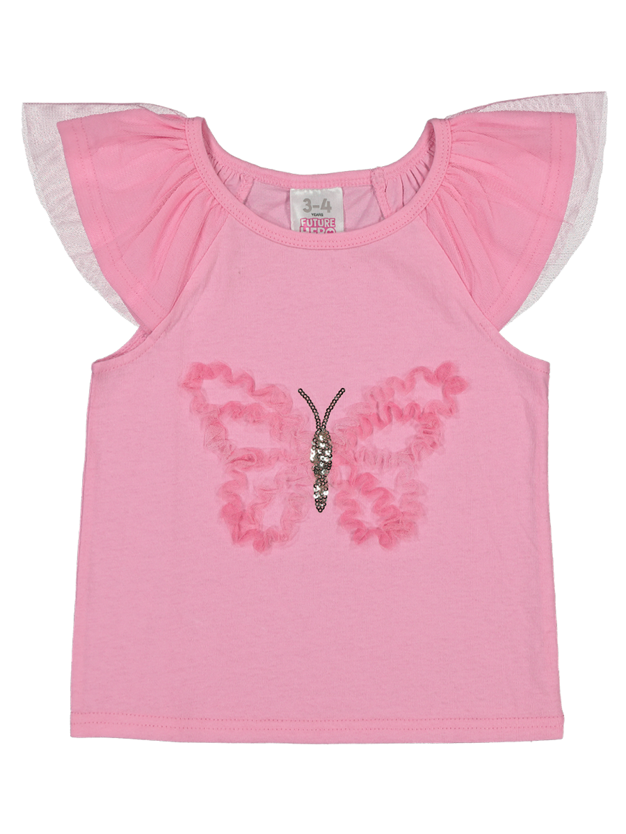 Flutter Sleeve Butterfly T-Shirt