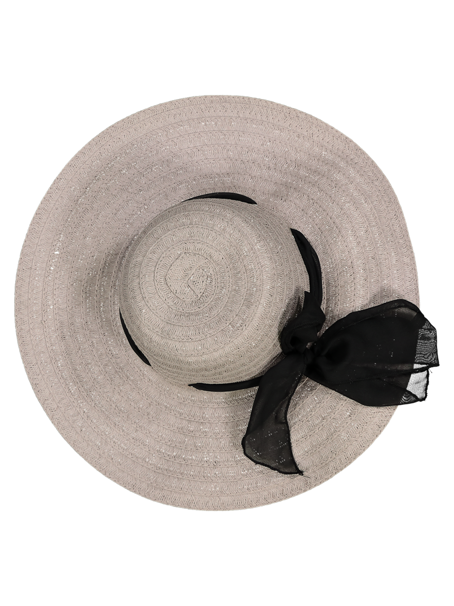 Wide Brim Hat Grey