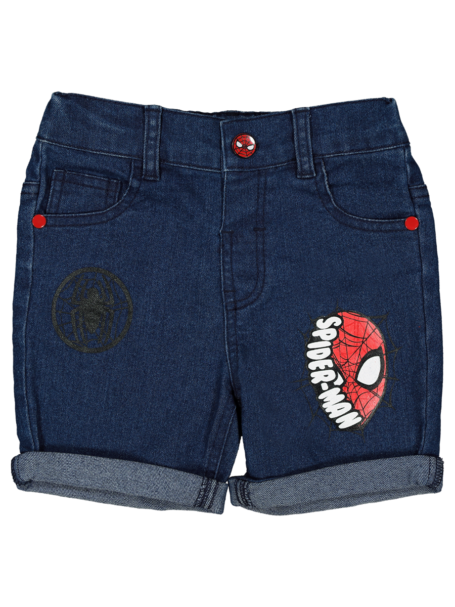 Spiderman Denim Shorts
