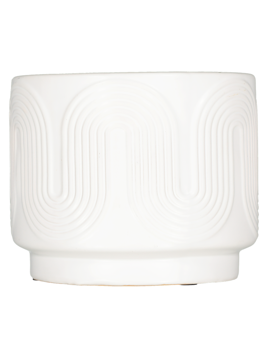 Waves Ceramic Planter