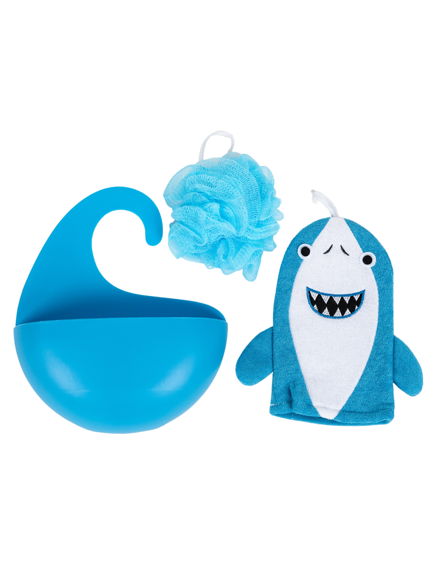 Bath Sponge Set Blue