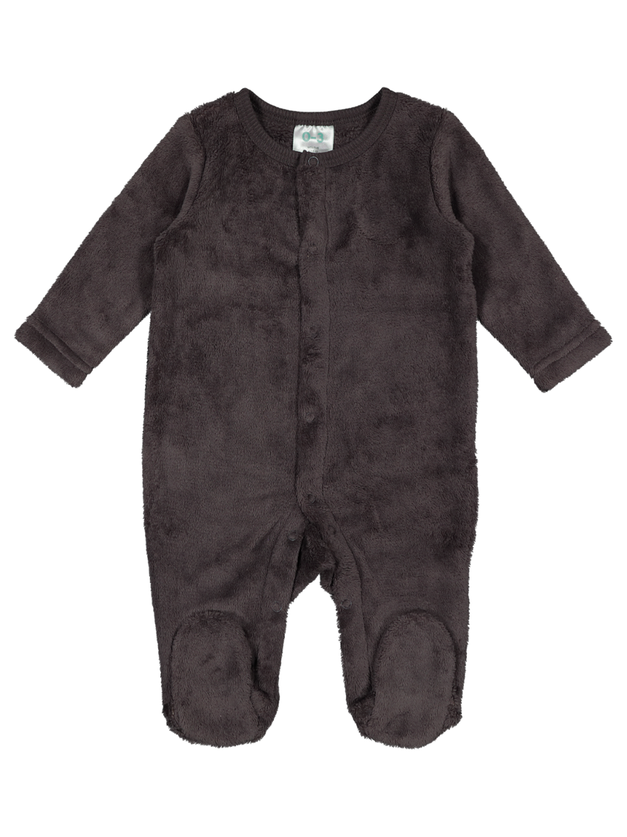 Coral Fleece Babygrow