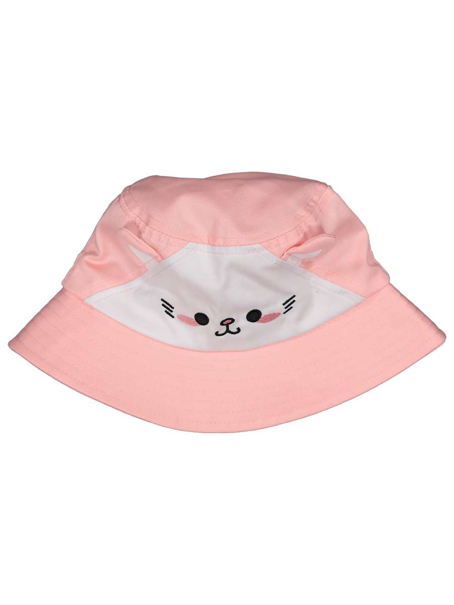Baby Girls Bucket Hat Kitten