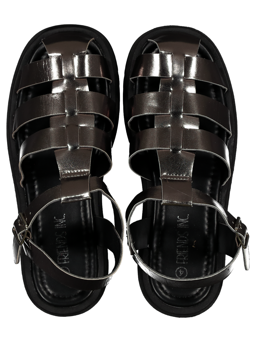 Chunky Caged Sandals Older Girls