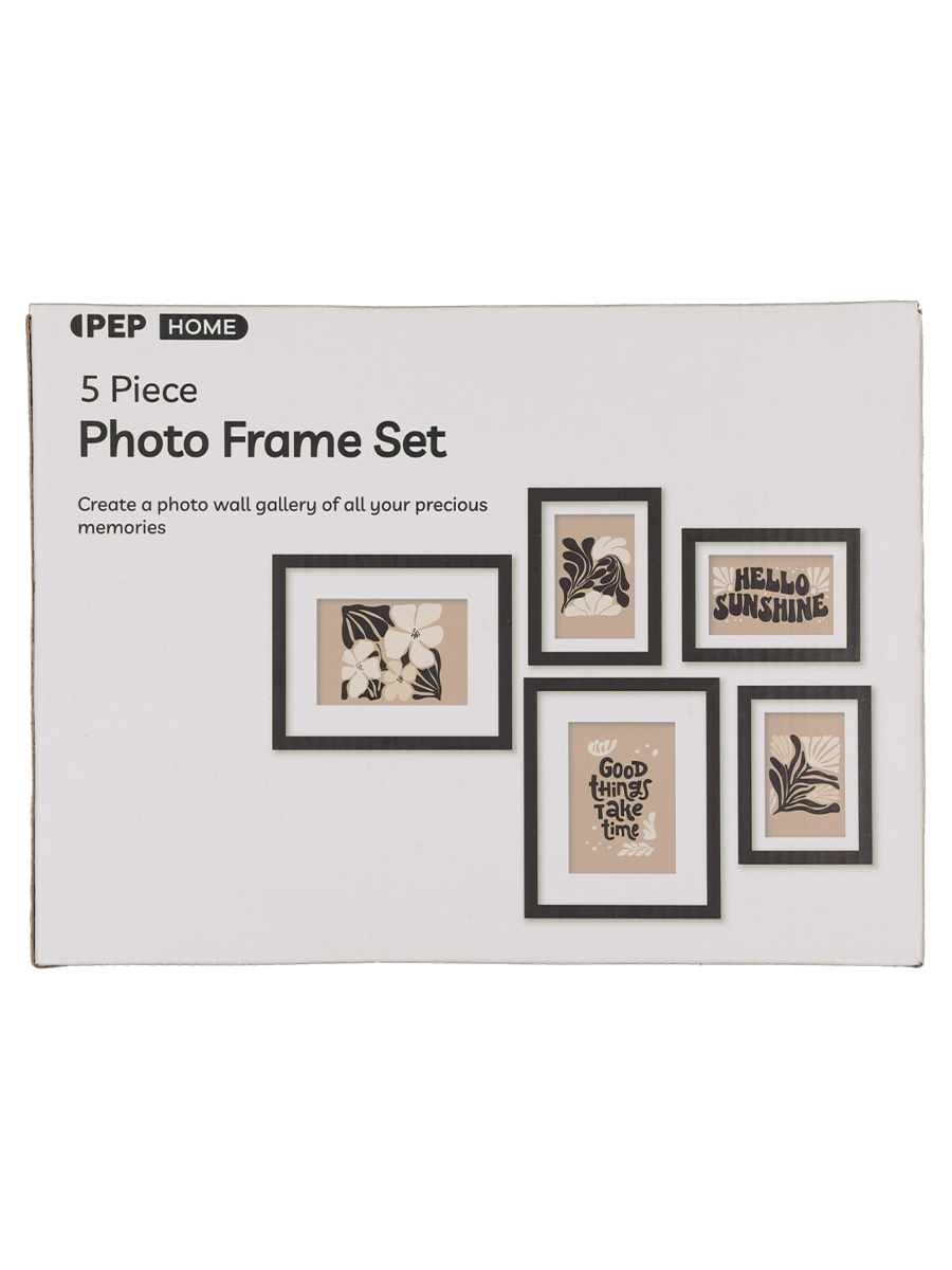 5 Piece Gallery Pack Frames