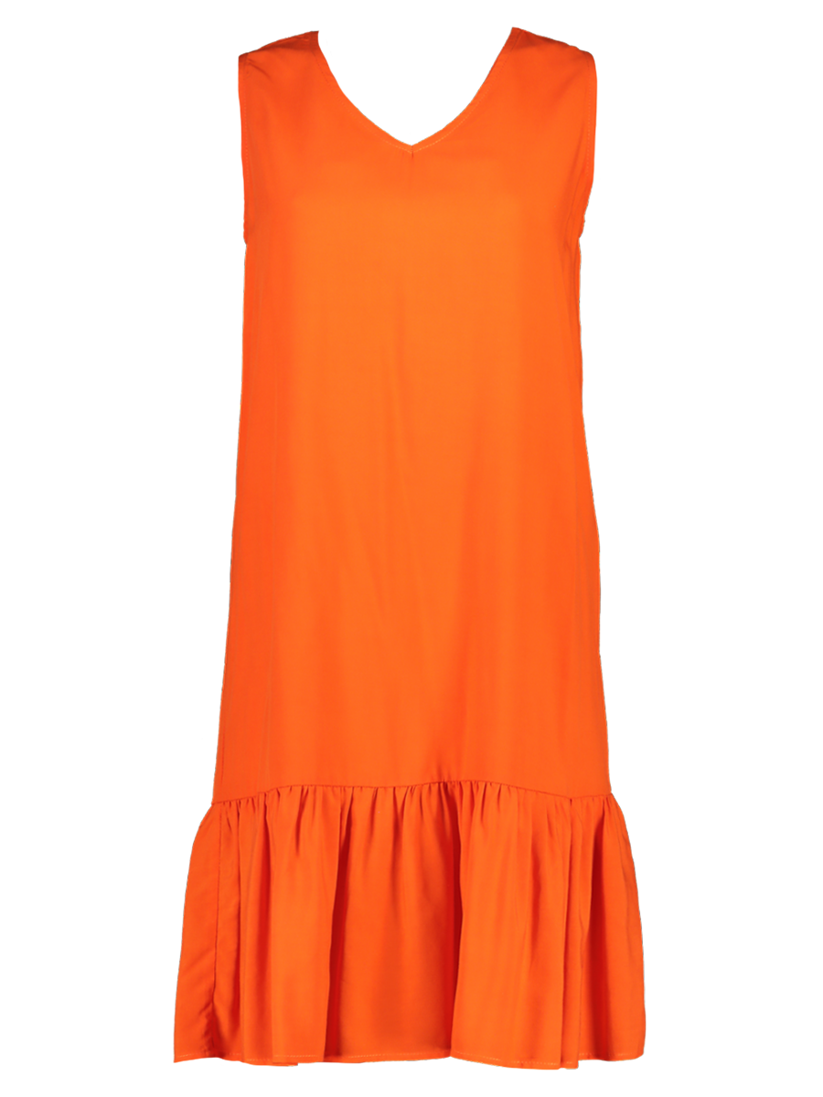 Sleeveless Summer Ruffle Dress