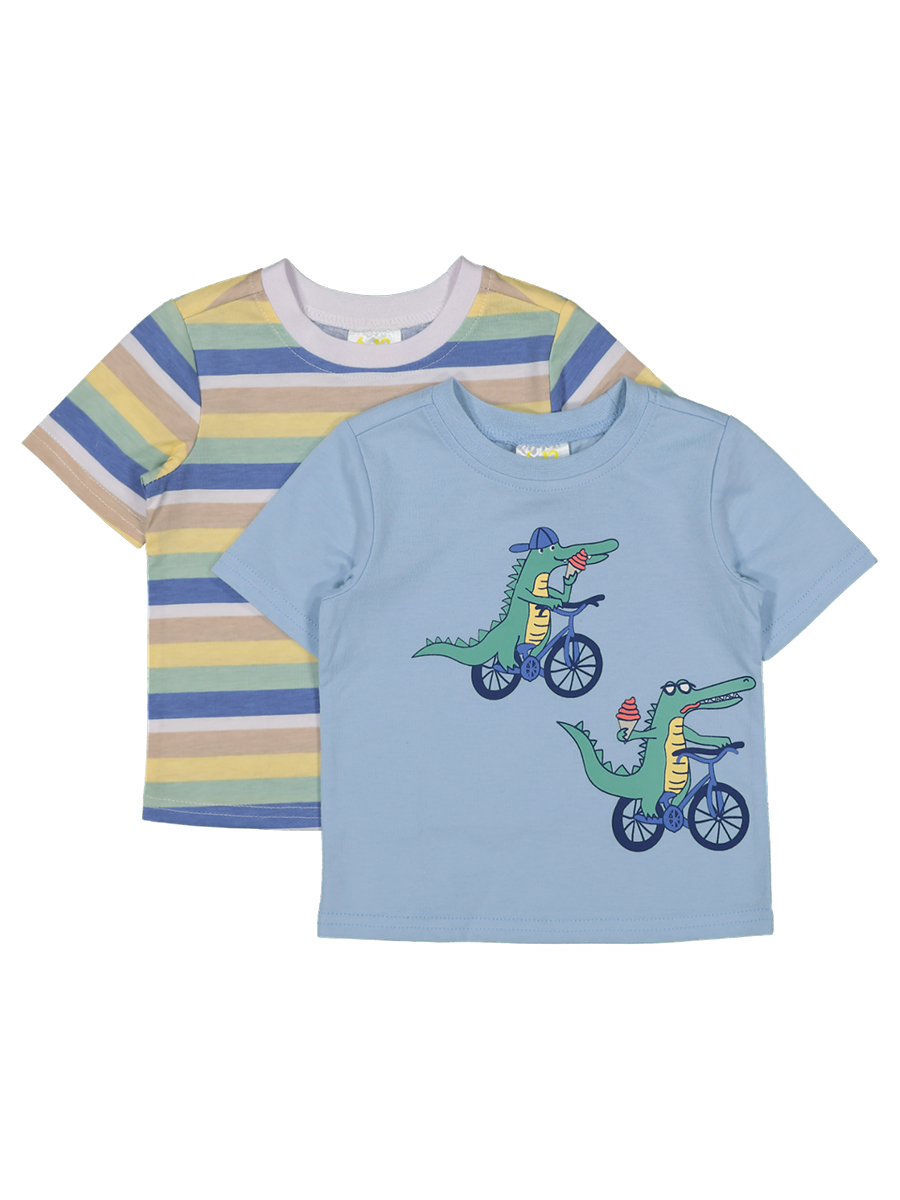 Printed T-Shirt 2 Pack