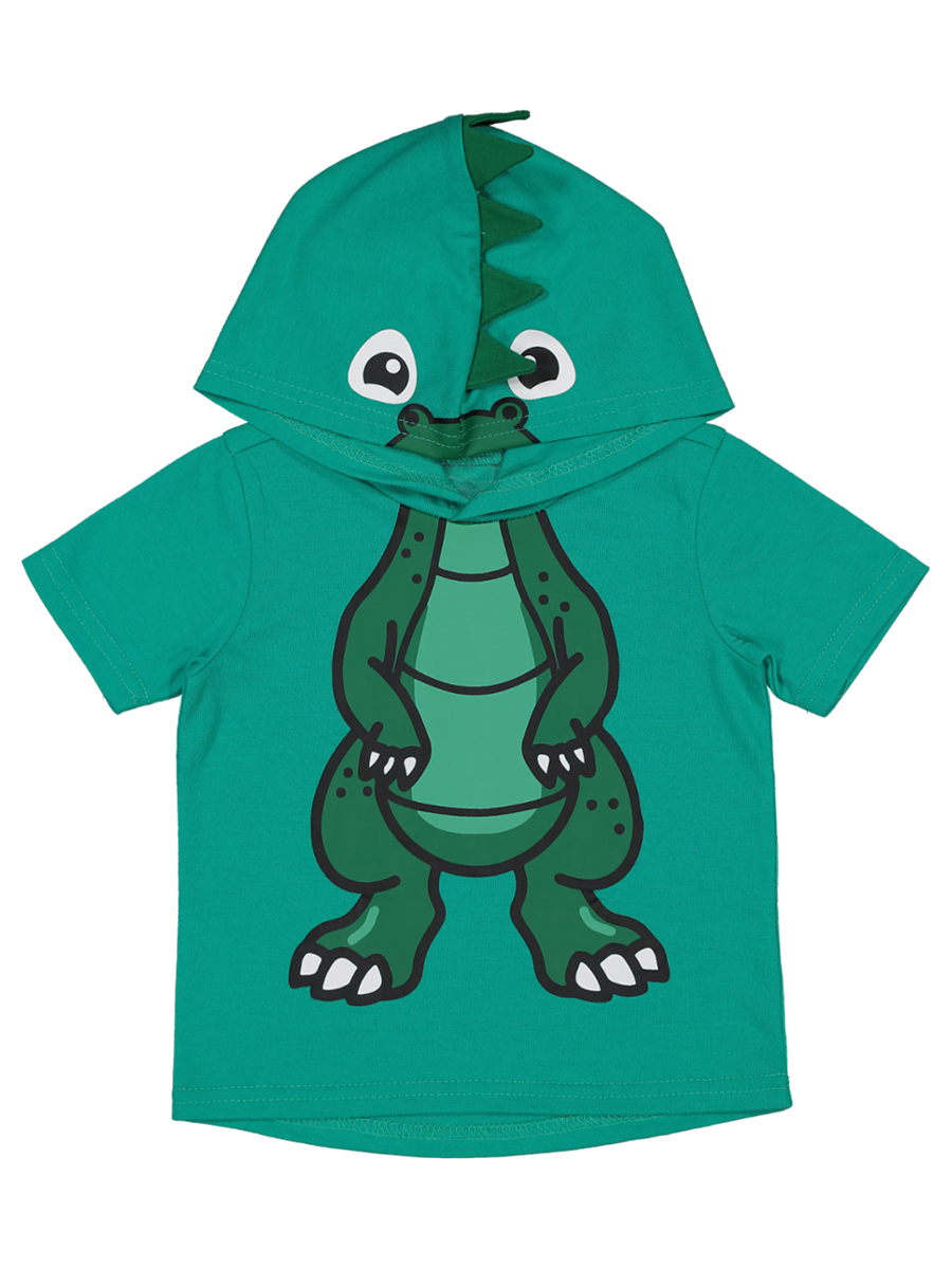 Dinosaur T-Shirt Hoodie