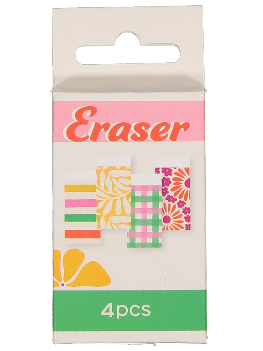 Eraser Set 4 Piece
