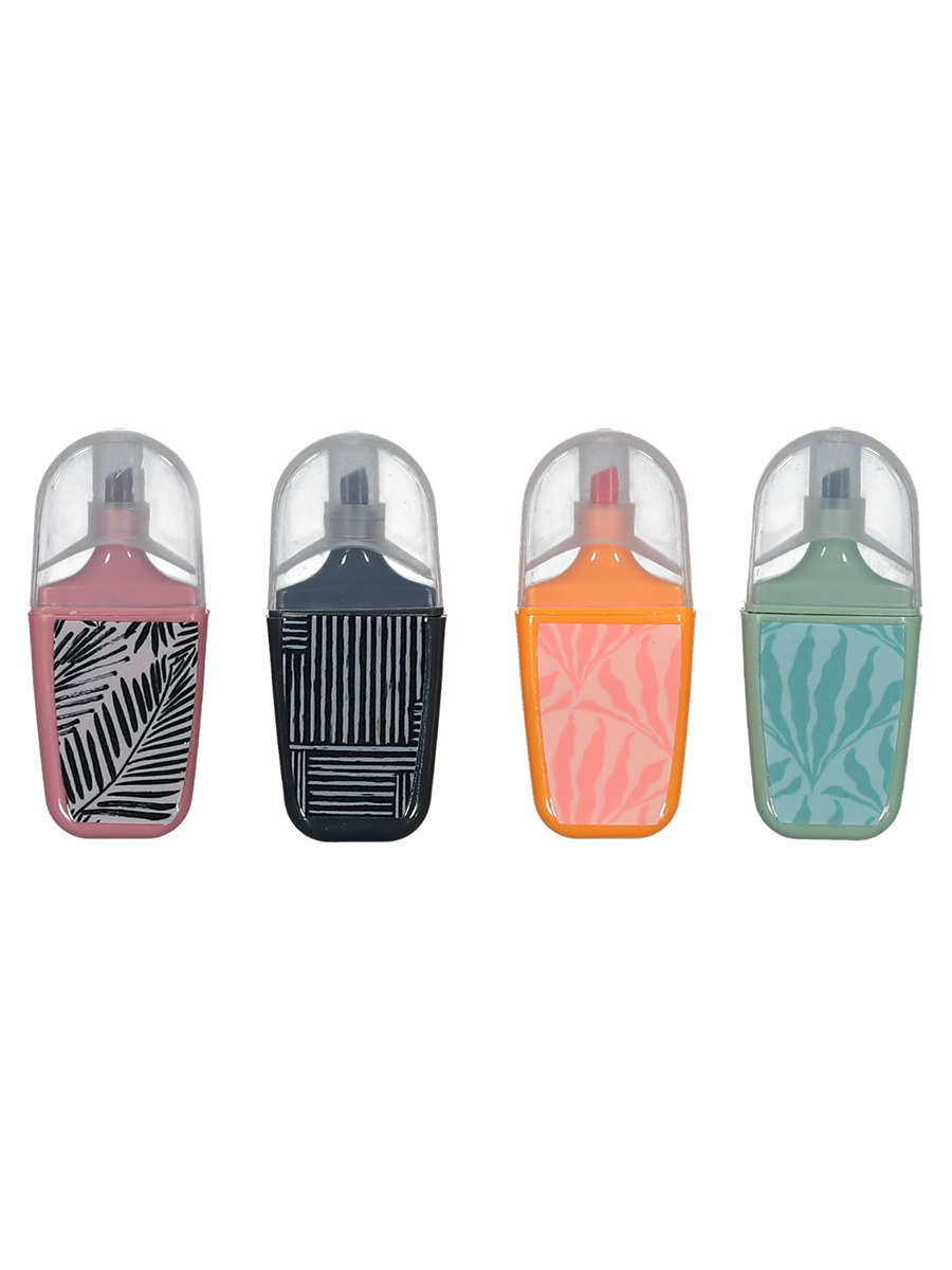 Mini Highlighters Set 4 Piece