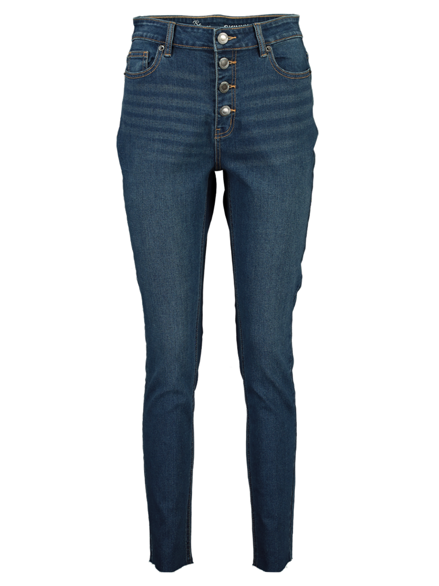 Straight Leg Denim Jeans