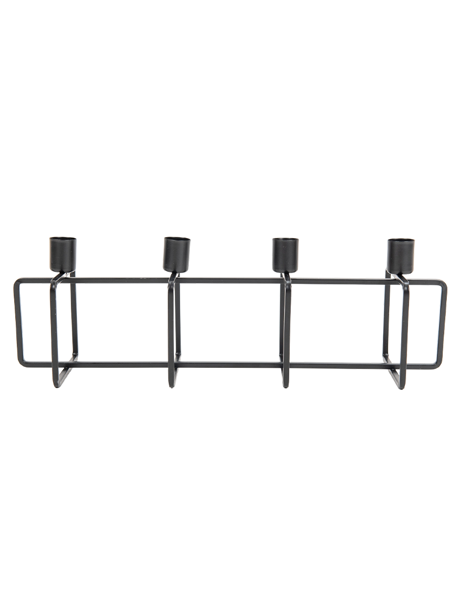 MULTI CANDLE HOLDER 38X11X12CM