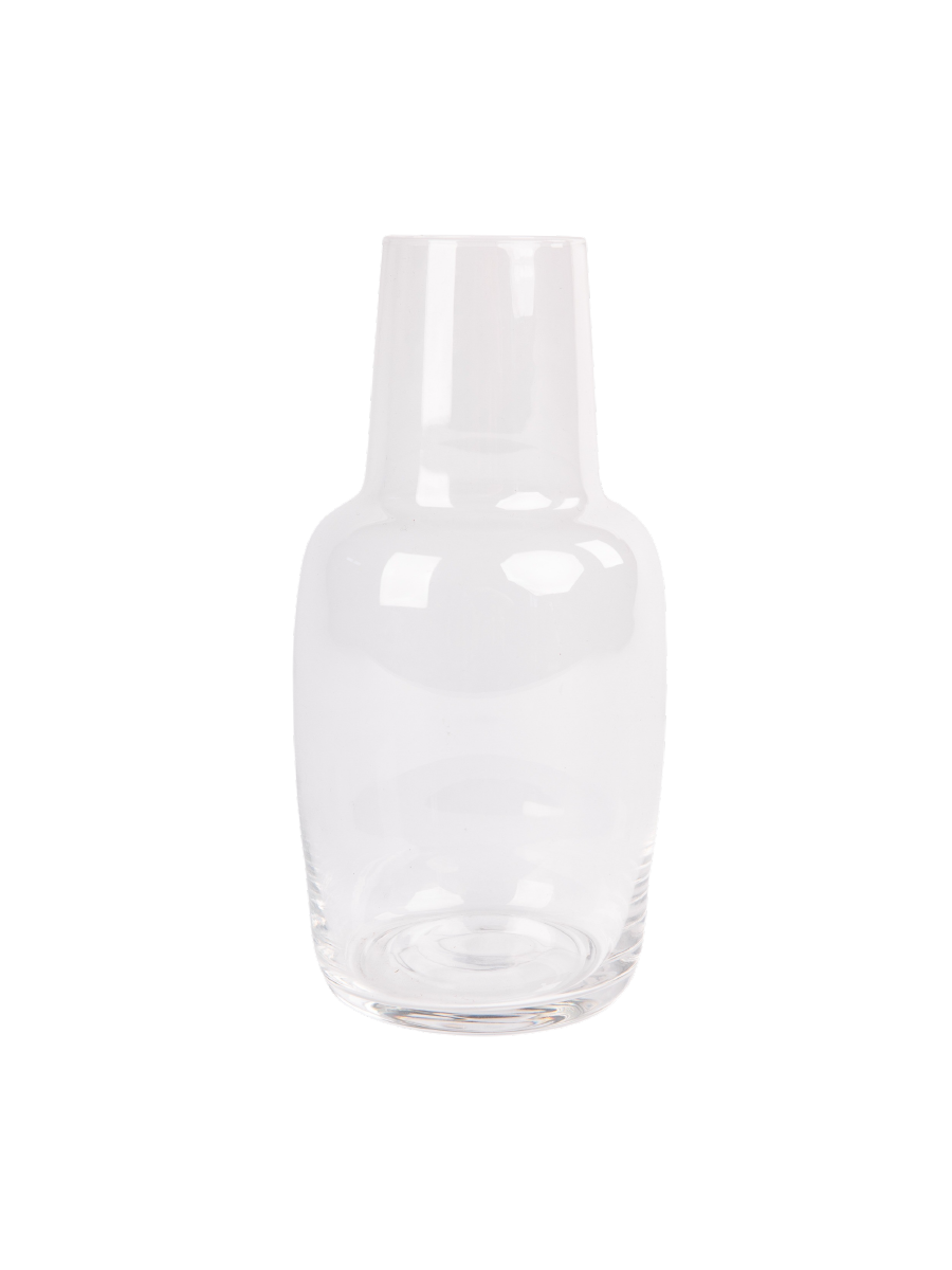 Clear Long Neck Vase