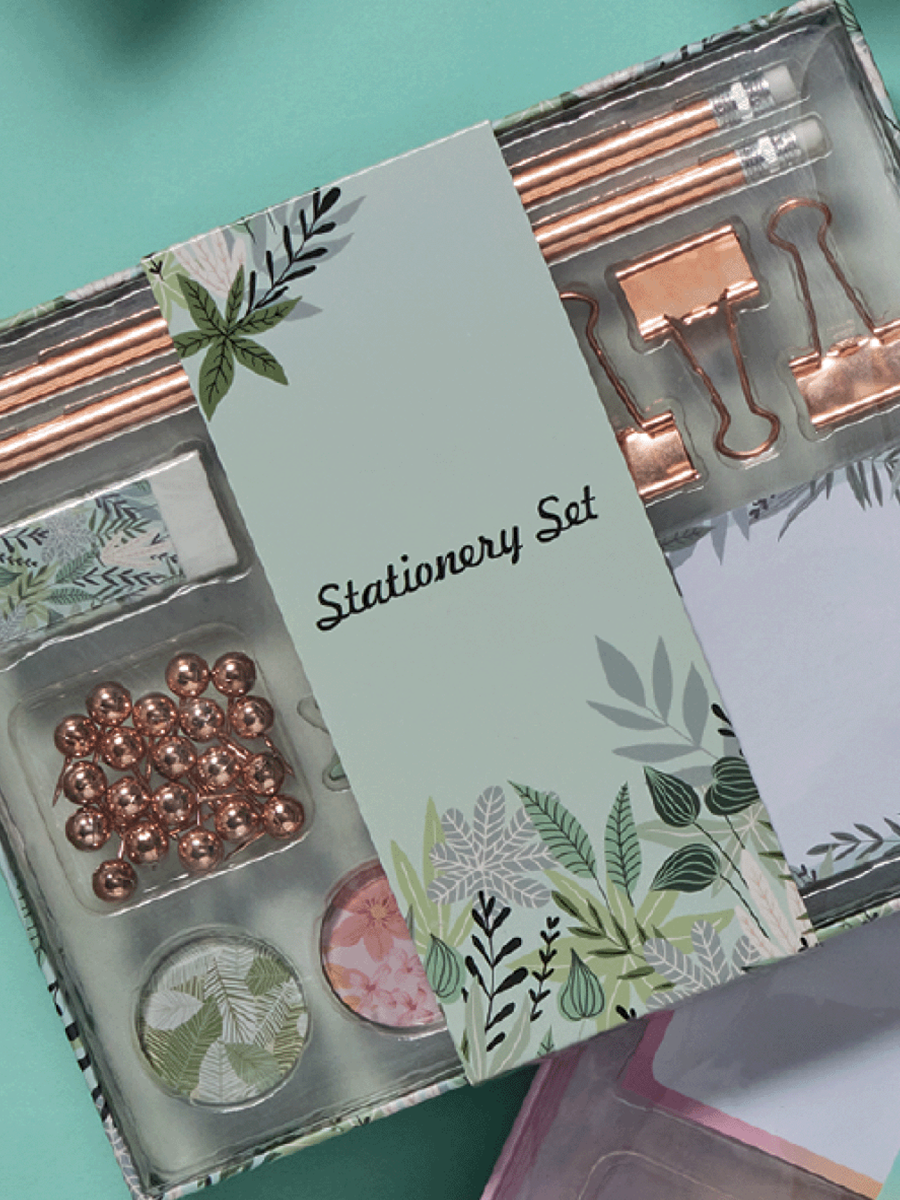 Botanical Stationery Set