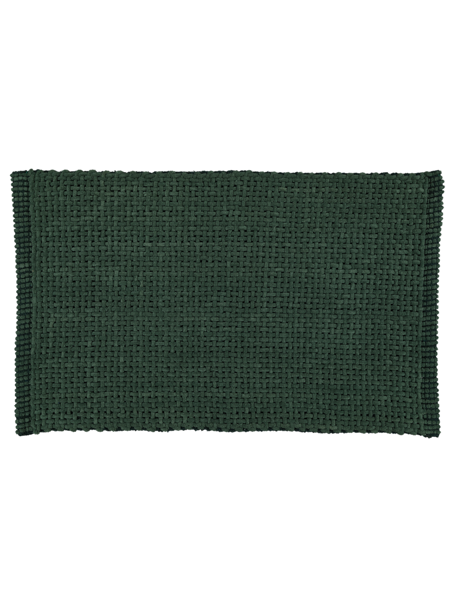 Braided Bath Mat Green