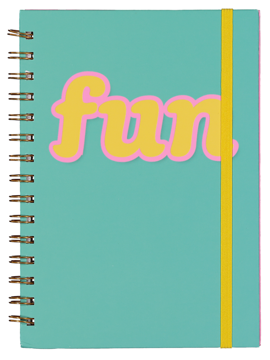 Beach Fun A5 Hardcover Ring Binder