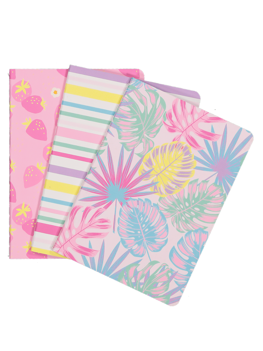 3-Piece A6 Notebook Set