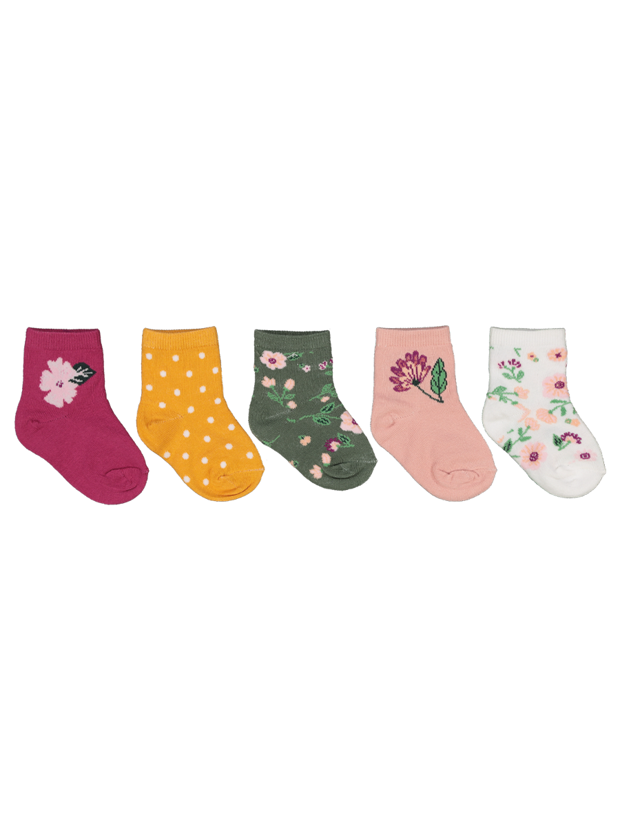 Baby Girls Socks 5 Pack