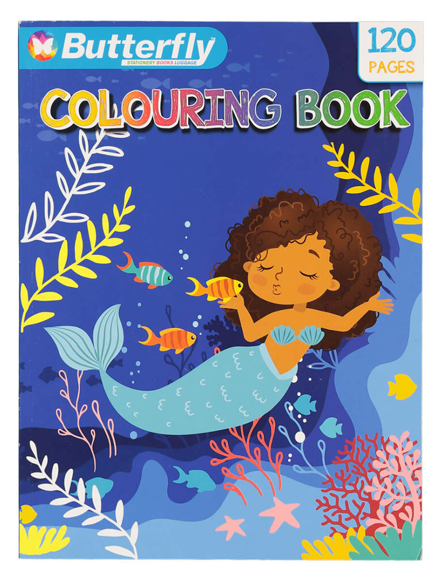 120Pg Colouring Book