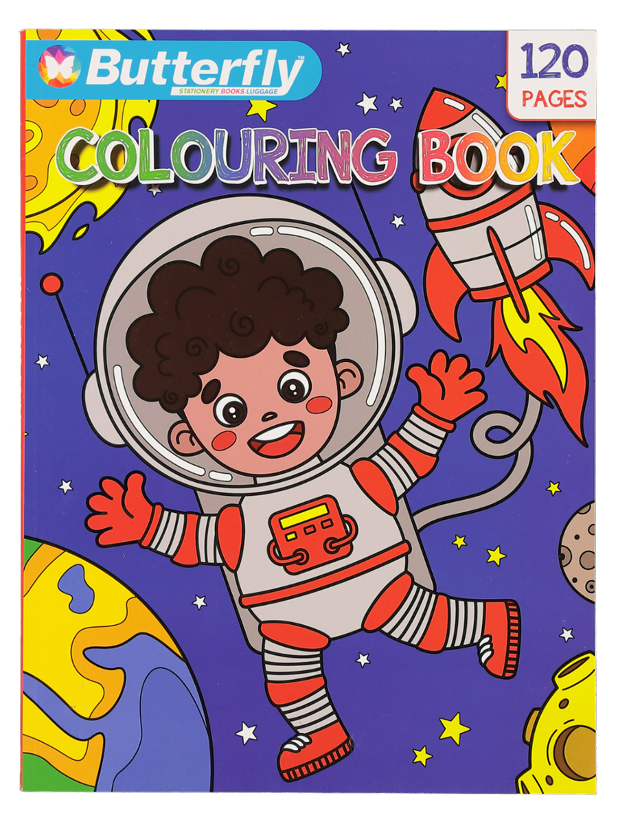 120Pg Colouring Book
