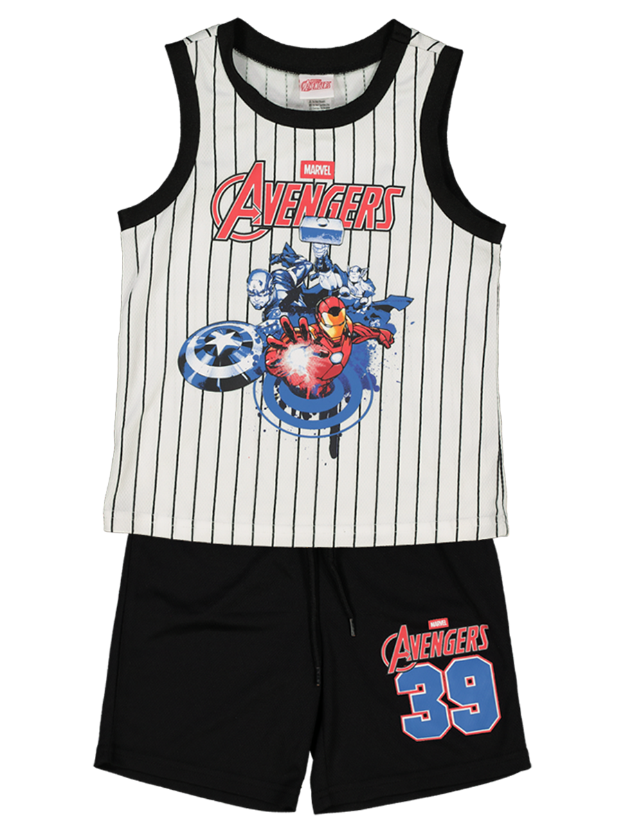 Avengers Shorts And Tank Top Set