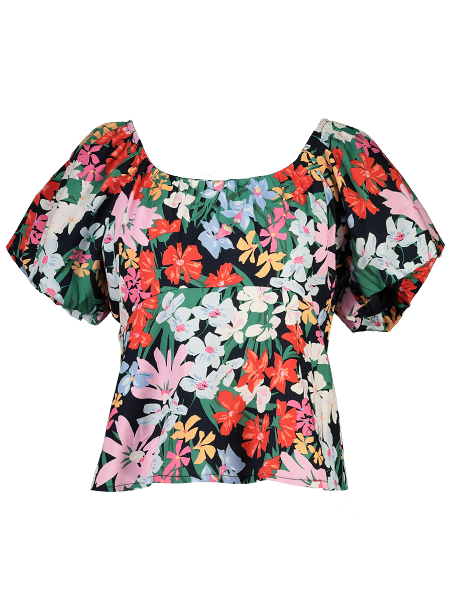 Floral Print Woven Blouse