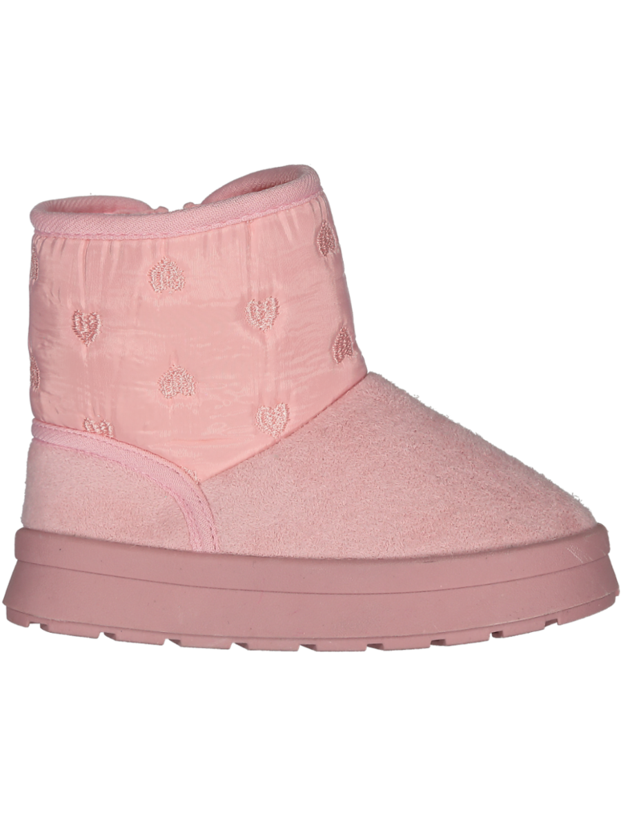 Pink Zip-Up Snug Boot