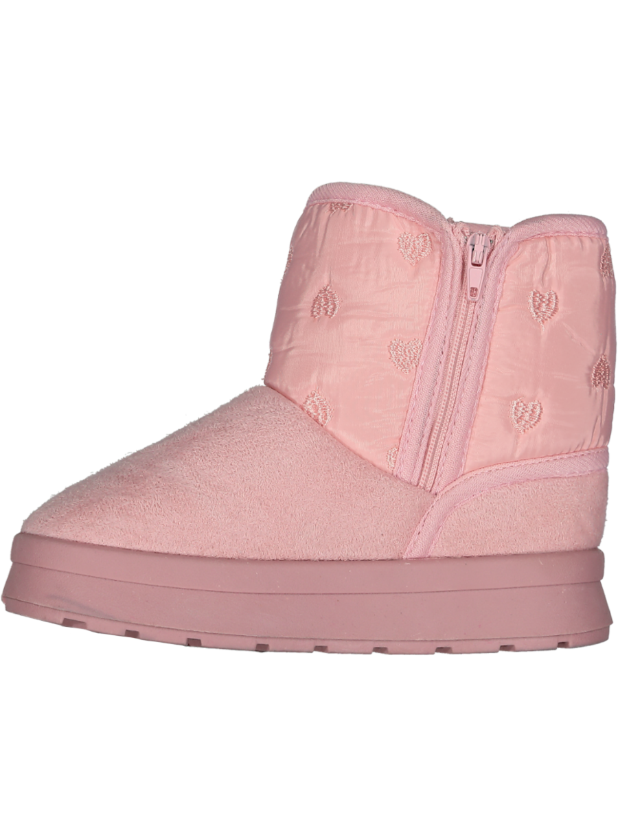 Pink Zip-Up Snug Boot