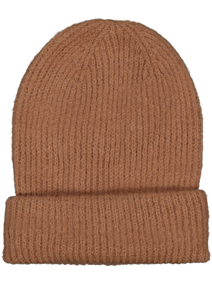 Brown Fluffy Beanie