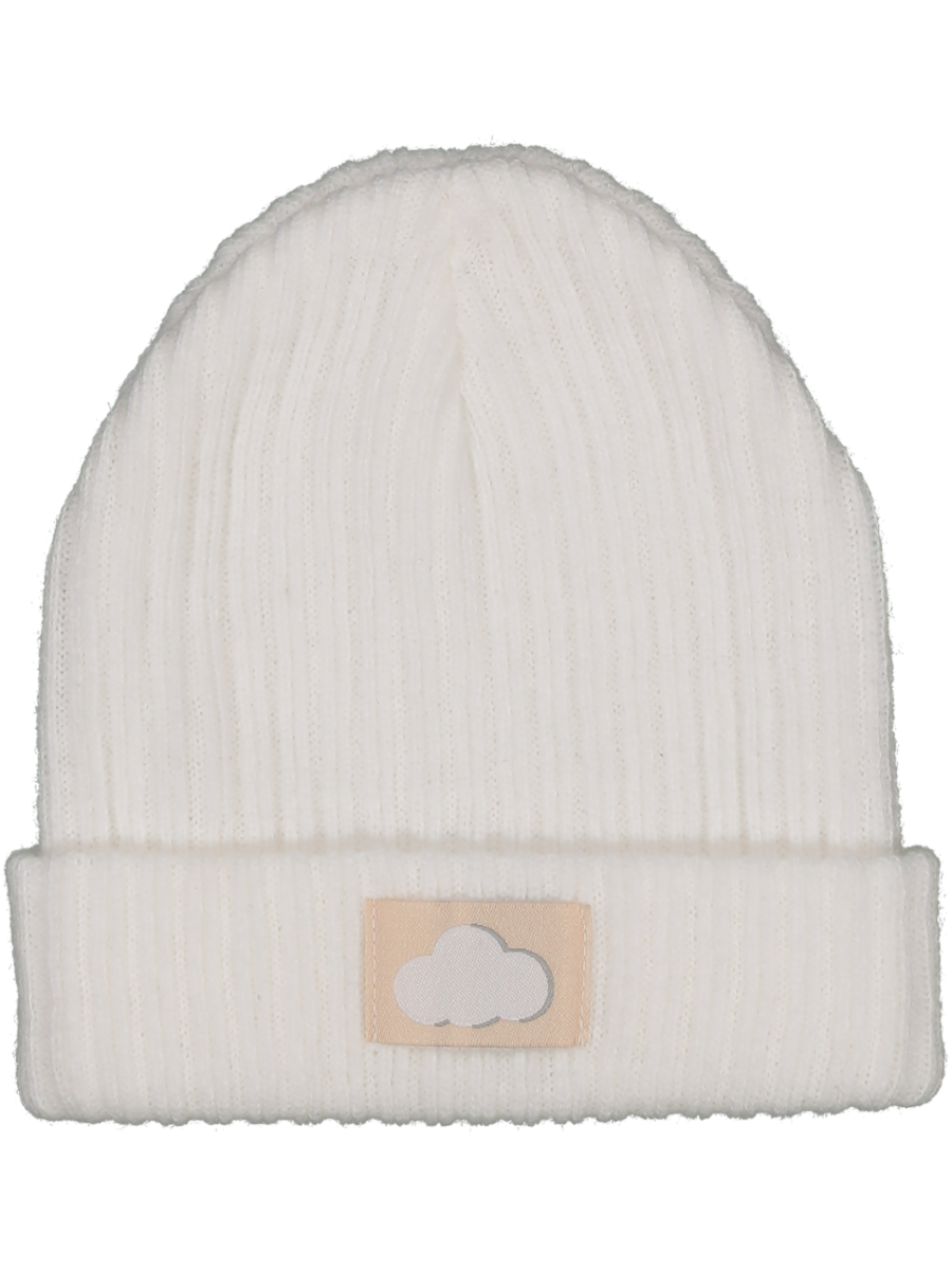 White Knit Beanie