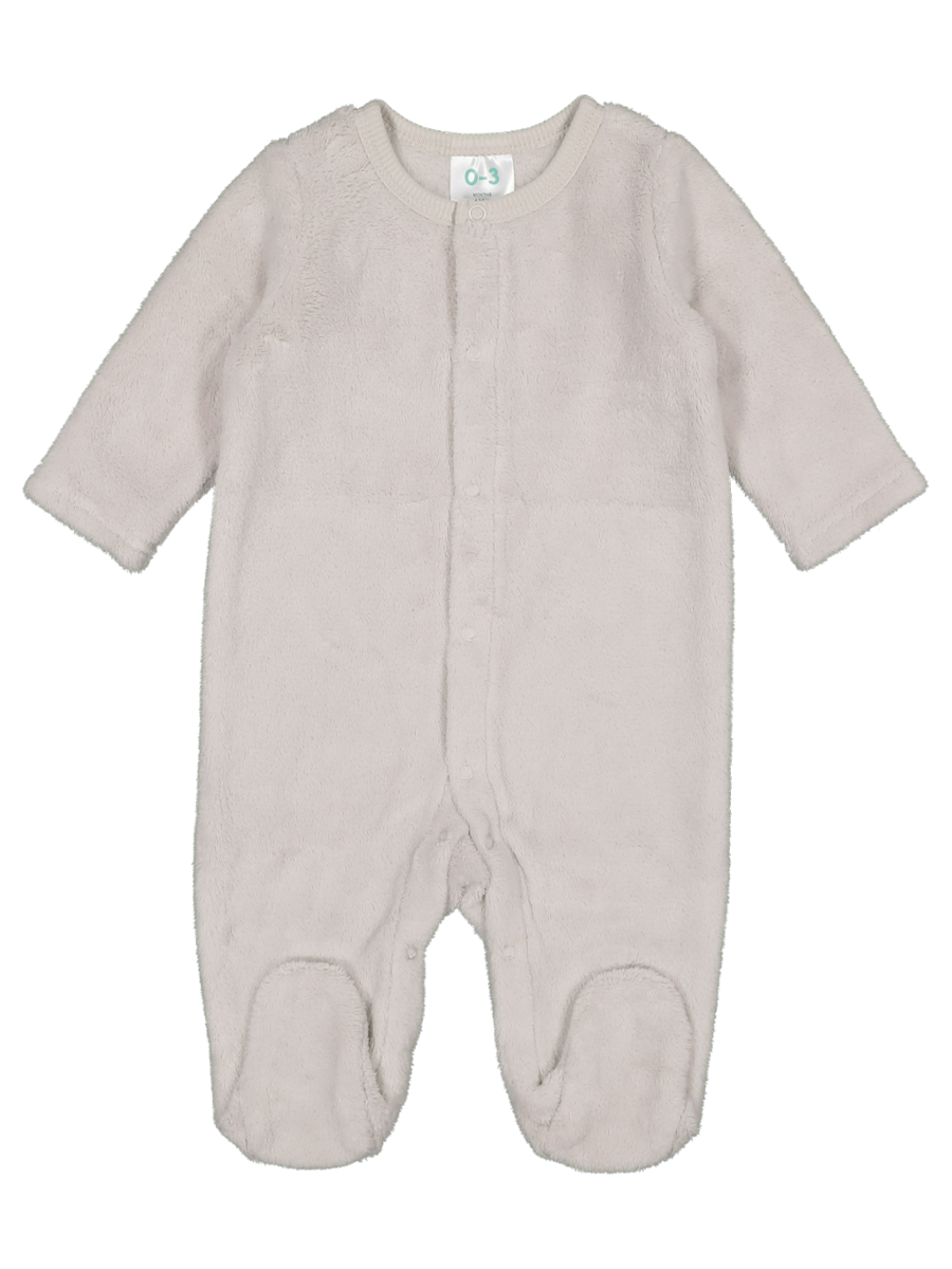 Coral Fleece Babygrow