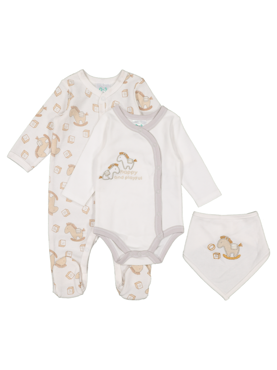 Babygrow And Bodyvest Set