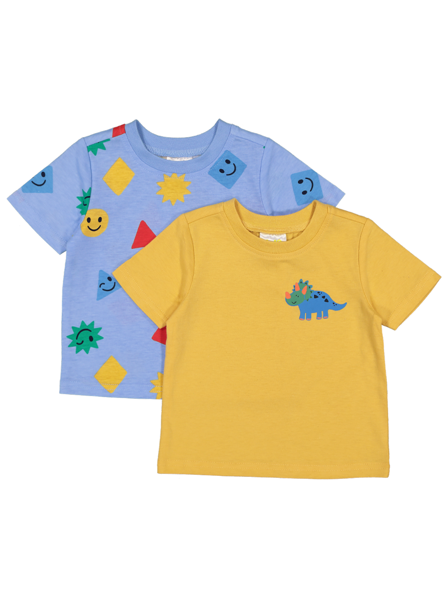 2 Pack Printed T-Shirts