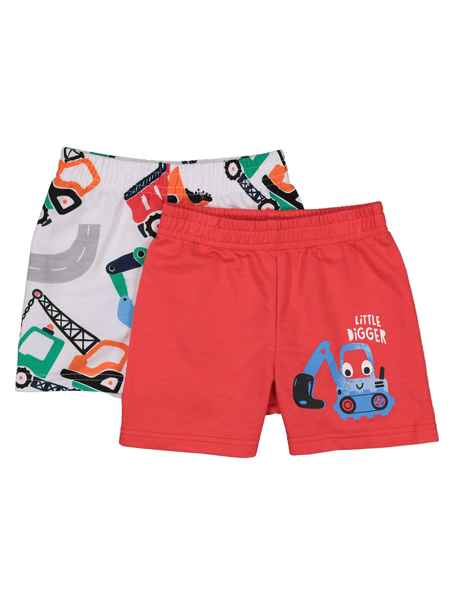 2 Pack Graphic Shorts