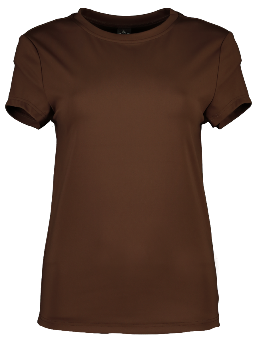 Brown Short Sleeve Top