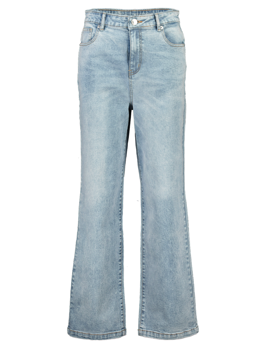 Straight Leg Denim Jeans