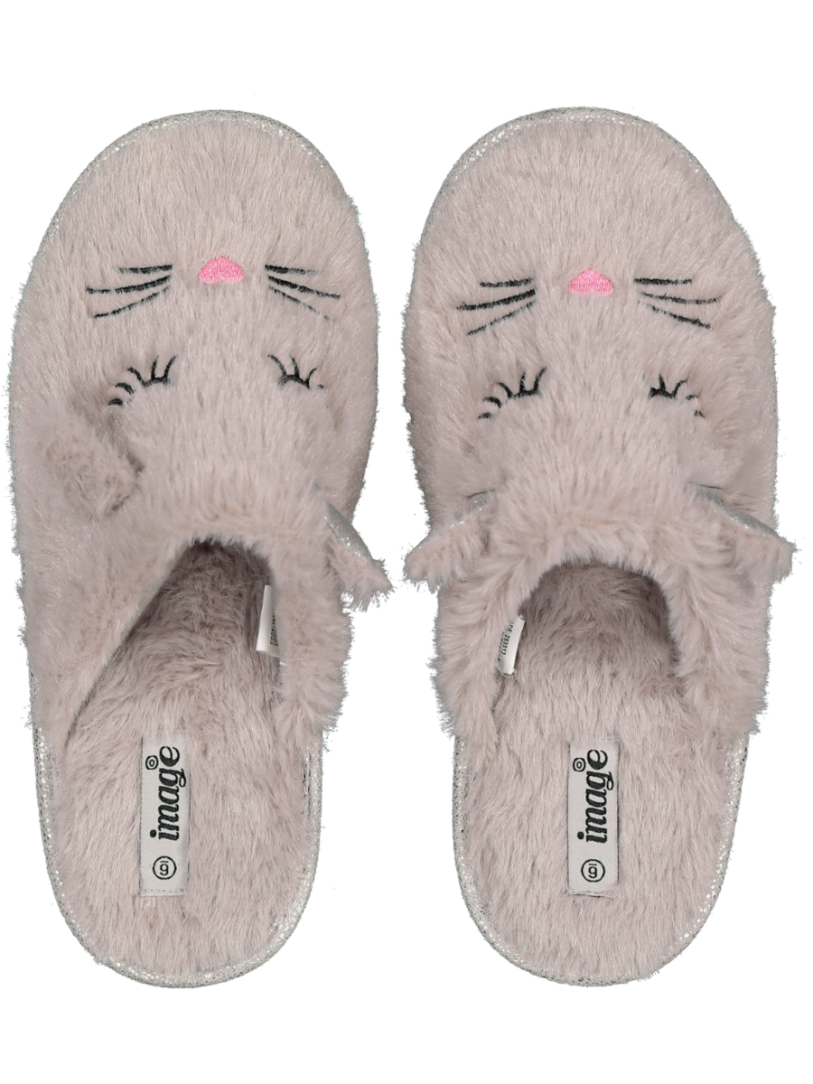 Fluffy Closed Toe Slipper